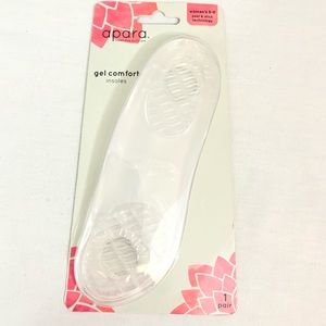 NEW GEL INSOLES trim to fit-size 5 thru 11 NWT NIB